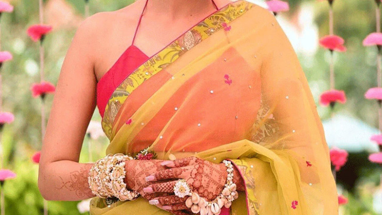 Shine Bright on Your Big Day with Vaidaan’s Bride Haldi Jewellery and Mehndi Jewellery Sets