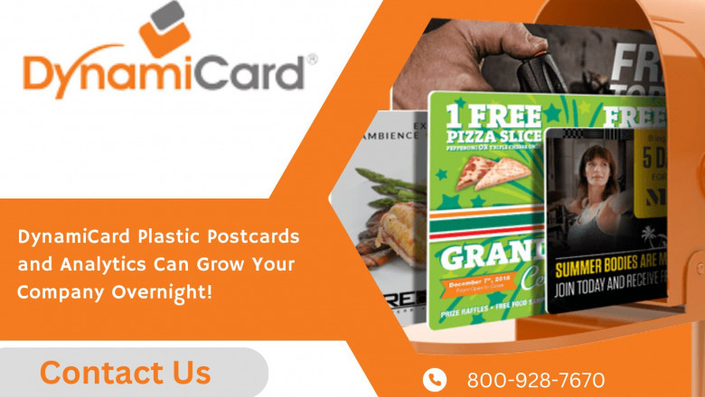 Grow Restaurant and Hair Care Business with Plastic Postcard Mailers from DynamiCard