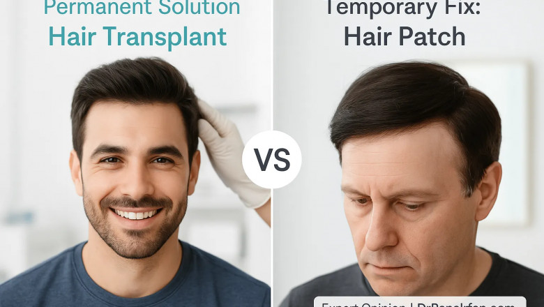 Hair Transplant vs Hair Patch: Which One is Right for You?