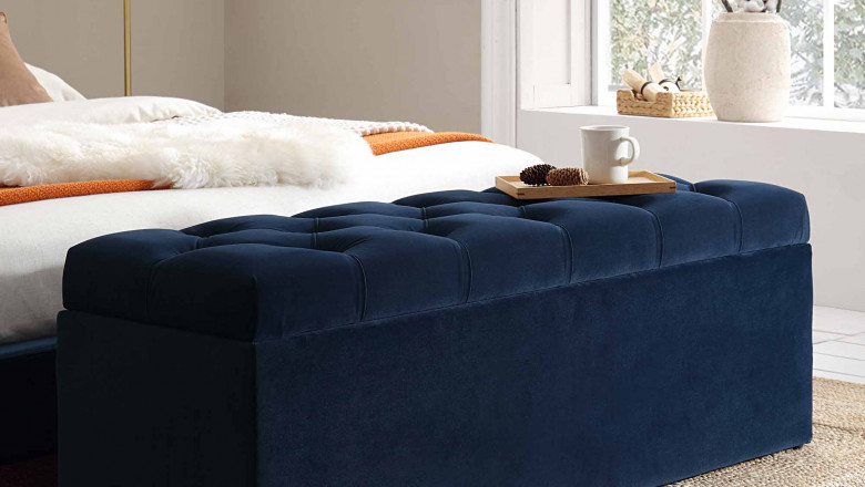 Using Storage Benches to Maximize Small Spaces