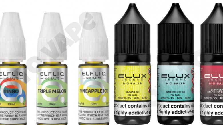 Exploring Elfliq Nic Salt and Elux Legend Nic Salt by How To Vape: A Comprehensive Guide