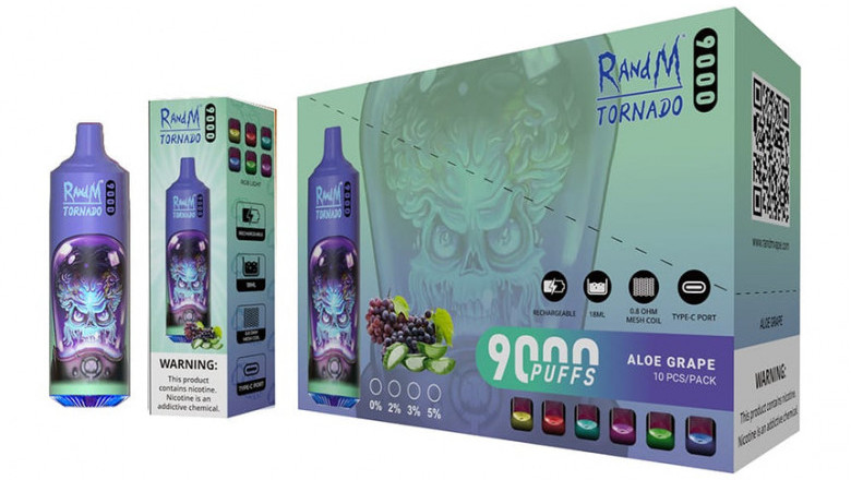 RandM Tornado 9000 | Une Expérience de Vape Exceptionnelle