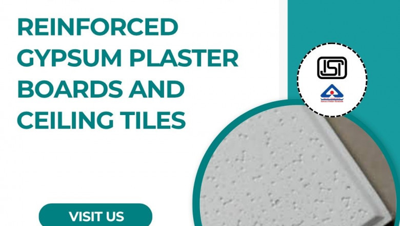 Ensure safety and compliance with BIS certification for reinforced gypsum plasterboards and ceiling tiles by EVTL