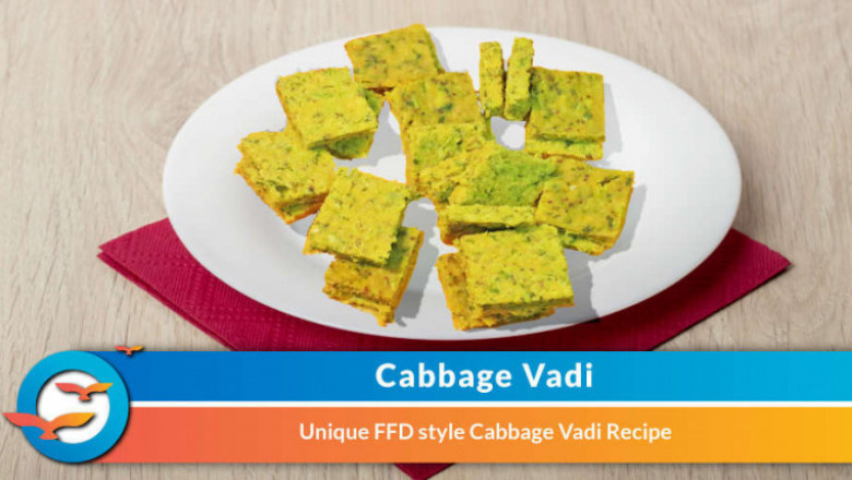 Cabbage Vadi recipe diabetes