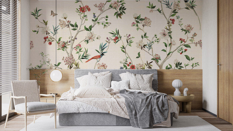Create a Stunning Ambience with Luxurious and Flower Wallpaper