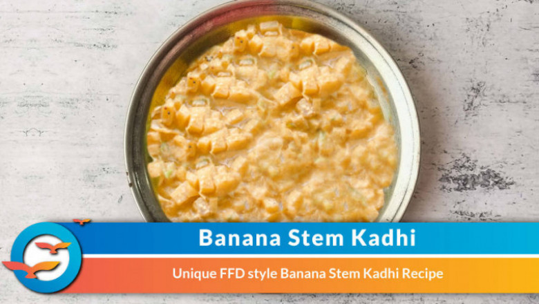 Diabetes friendly: Banana stem kadhi recipe