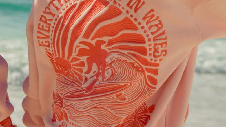 Elevate Your Look with the Pink Palm Puff Jacket
