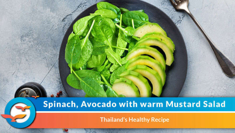 A Tasty Treat With Spinach &amp; Avacado Salad | Diabetes-Friendly Salad Recipe