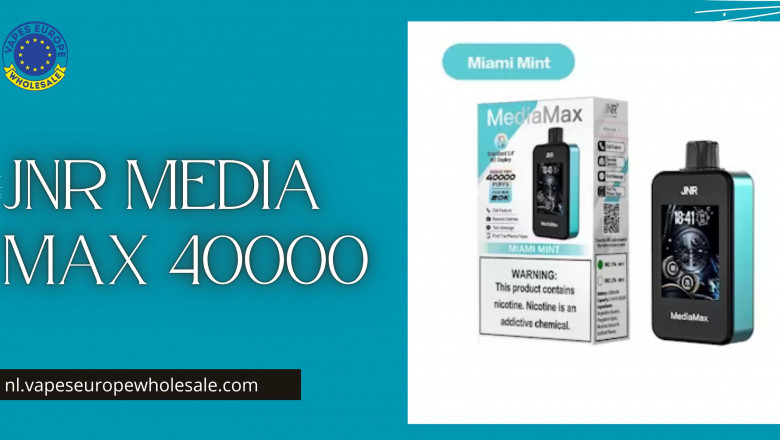 JNR Media Max 40000 – Groot in Capaciteit, Groot in Smaa