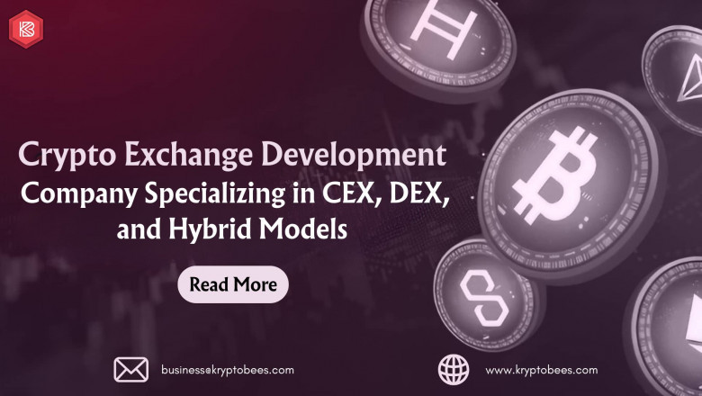 Crypto Exchange Development Company Specializing in CEX, DEX, and Hybrid Models