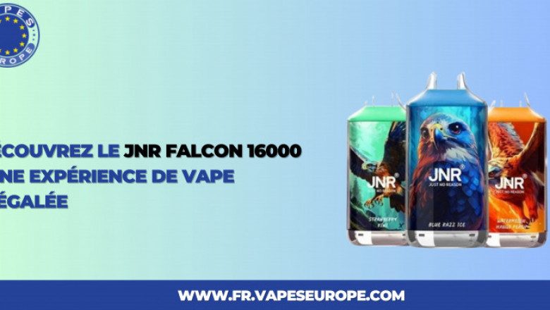 Découvrez le Jnr Falcon 16000 : Une Expérience de Vape Inégalée