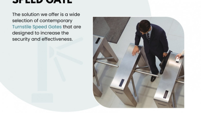 Experience Seamless Movement: Automatic Turnstile Speed Gates in UAE