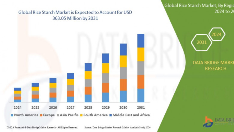 Rice Starch Market projected to reach USD 363.05 million by 2031