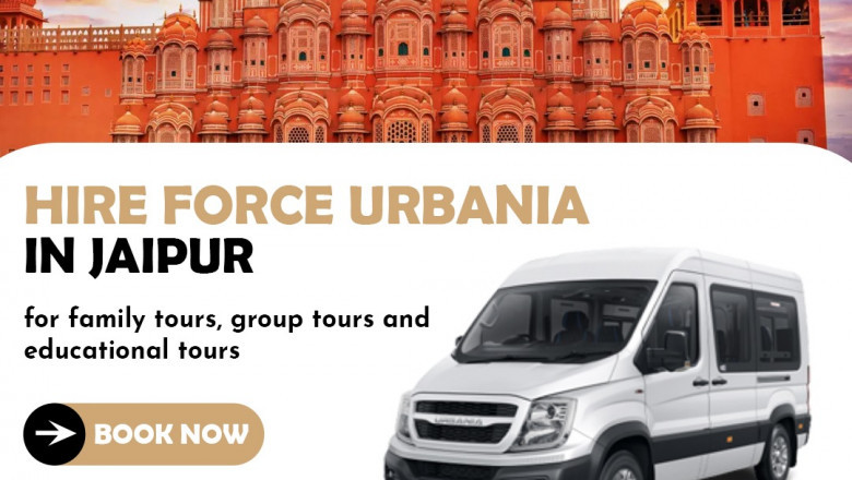 Luxury Urbania Hire Jaipur | Raj Travels Premium Van Rental