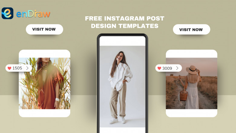 Boost Your Instagram Presence with enDraw's Instagram Post Design Templates