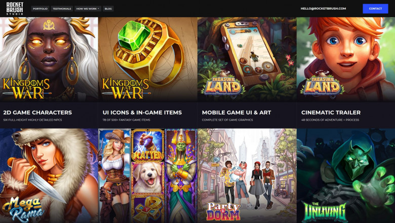 2D, 3D & Casual Game Art Tailored for Developers