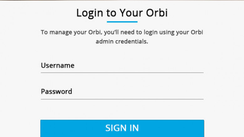 How Do I Log To My Orbi Router