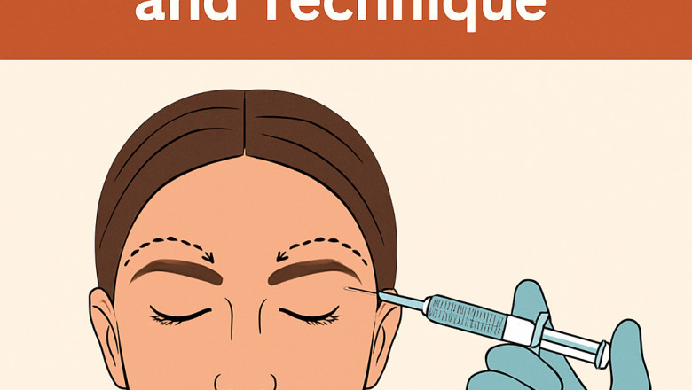 The Right wenkbrauwlift botox Pattern and Technique