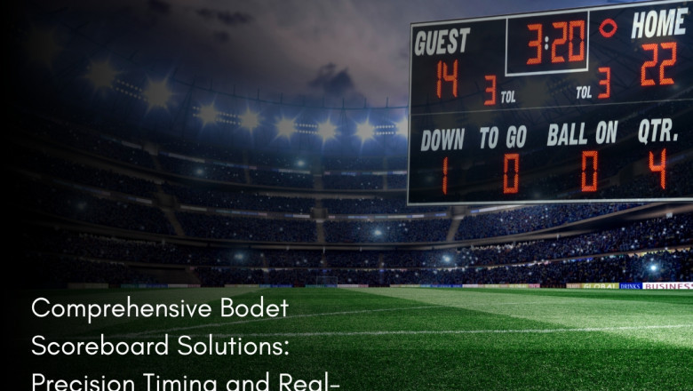 Smart Scoreboards in UAE Schools: Bodet’s Innovative Solutions