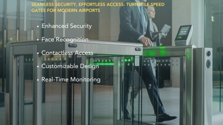 Role of Artificial Intelligence in Turnstile Speed Gates in UAE