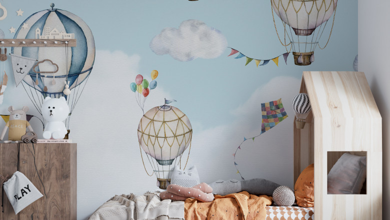 Playful and Imaginative Wallpaper Designs for Children