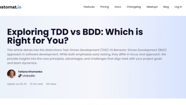 TDD vs BDD: Choosing the Right Approach for Your Development Workflow