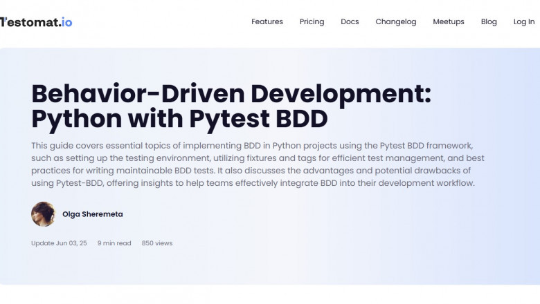 Exploring pytest bdd: Bridging Collaboration and Automation in Python Testing