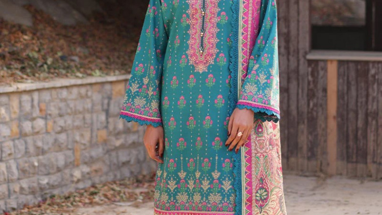 Discovering Elegance: Shopping Asim Jofa Unstitched Lawn Suits
