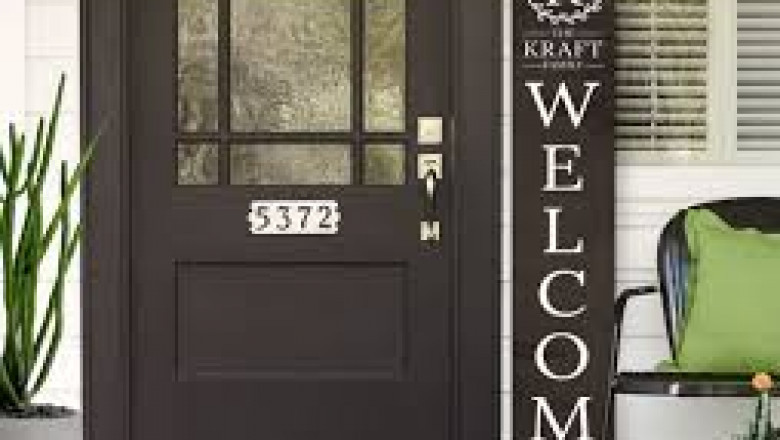 What is the Purpose of Welcome Sign For Your Home?