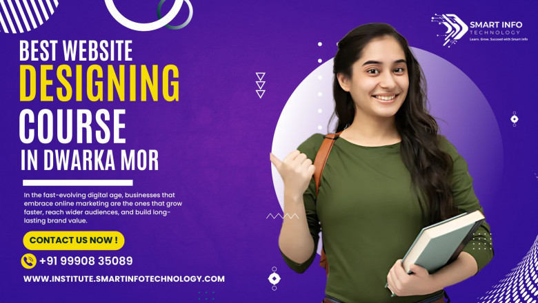 Best Website Designing Course in Dwarka Mor – Build Your Digital Future