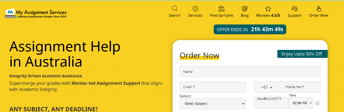 My Assignment Services Cover Image