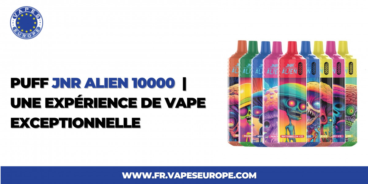 Puff Jnr Alien 10000 Une Expérience de Vape Exceptionnelle